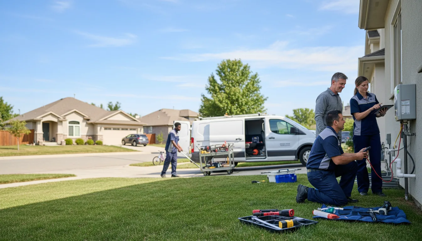 Tankless water heater service in Rowe, NM